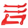 4Pcs Safety Plastic Woodworking Protective Hand Saw Push Sticks Tool