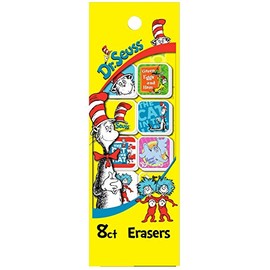 Geddes Dr. Seuss(TM) 8ct Eraser Assortment - Set of 6
