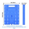 REV. LANG Large Freezer Cold Ice Pack Block Ice Chest,