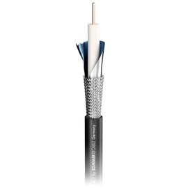 Sommer Cable 1.5 m 12G 6G SDI UHD BNC Video Cable HD-SDI (HDTV) SC Vector 0.8/3.7 1x 0.80 mm² Video Cable BNC Male Neutrik RearTWIST - VTGX-0150-SW-SW