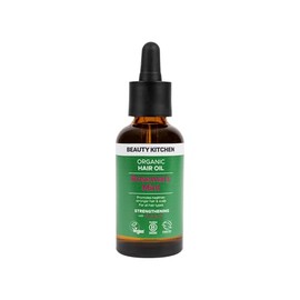 Beauty Kitchen - Rosemary Mint Strengthening Hair Oil – Lightweight Nourishing Oil with Rosemary and Mint for Scalp Care, Hair Growth and Frizz Control – 50ml