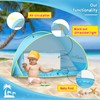 Monobeach Baby Beach Tent with Sun Hat Pop Up Portable