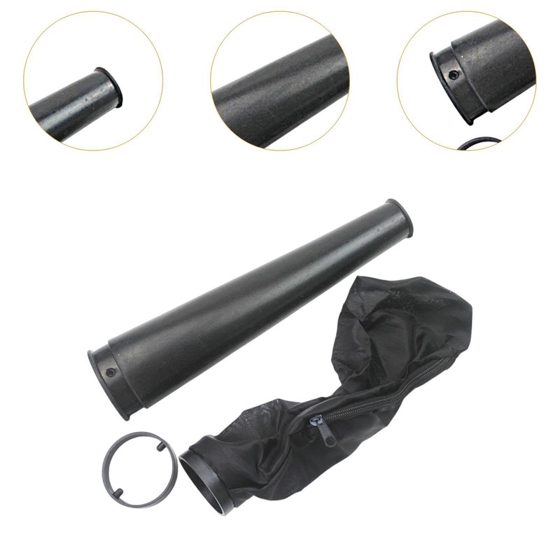 WeiLaiKeQi Blower Tube Black Long Blower Nozzle for Leaf Blower