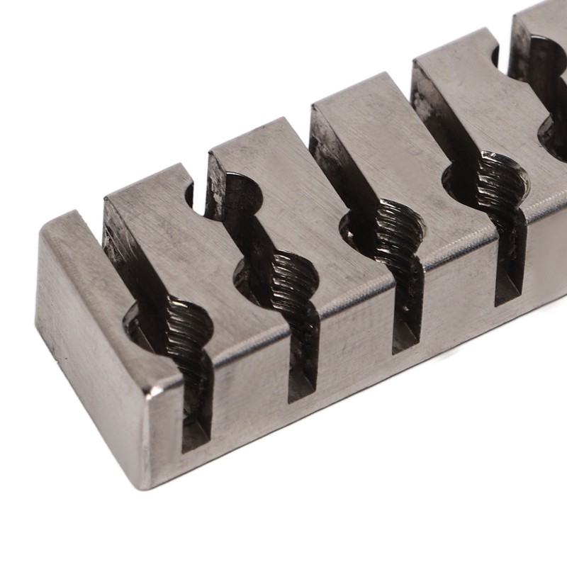 String Locking Nut 42mm Professional Silver Metal 6 String Locking