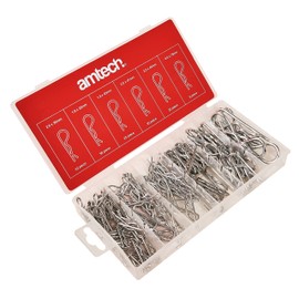 Amtech S6225 150 Piece Assorted Metric R Clips
