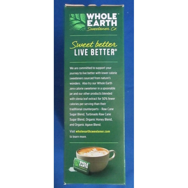 Whole Earth Stevia Leaf & Monk Fruit Natural Sweetener Blend