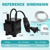 Roamoris Small Pump With Level Sensor 110V Automatic Submersible Water
