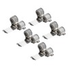 PATIKIL 5Pcs Pen Holder Clips, Metal Pen Clip Holder Adjustable