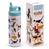 Puckator - Steel Thermos Flask with Flip Top Opening -