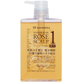 Ofcosmetics 1-RO Scalp Big Bottle, 1-RO Scalp, Large Bottle, Rose Bouquet Scent, Ofcosmetics, Dandruff & Kayumi