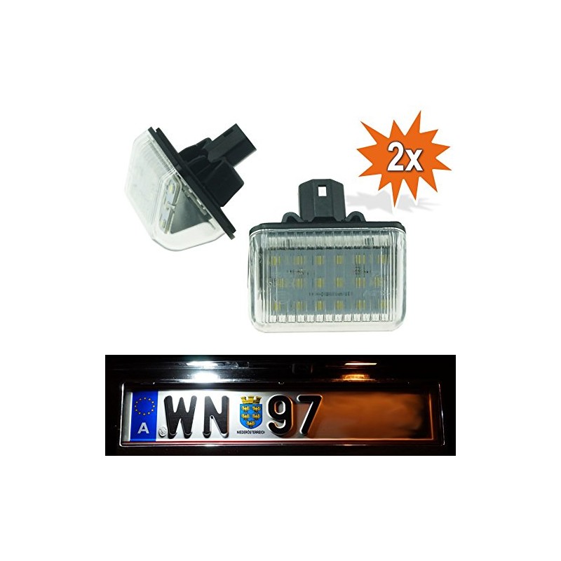 DoLED R01 LED License Plate Light with E-Mark Xenon Look