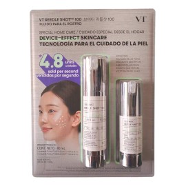 2 Pzs Coreano Vt Reedle Fluido Shot 100 Suero Coreano Todo Tipo De Piel Danoche                                                                       