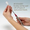Soladey Ionic Toothbrush Replacement Brush Heads Refill, 4 Count -3