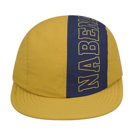 Croogo Men's Umpire Cap, Short Brim, Soft, Short Brim Cap, Running (G-HDY1-Yellow)