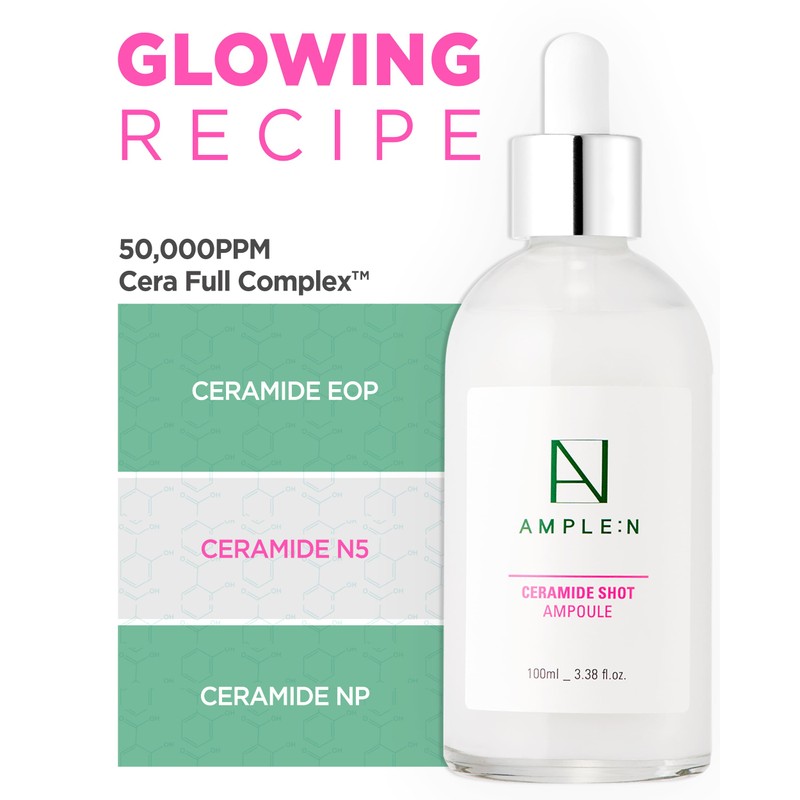 AMPLE:N [AMPLE:N]*size up* Ceramide Shot Ampoule 100ml