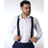 Decalen Mens Braces Very Strong Clips Heavy Duty Suspenders One