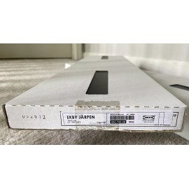 Ikea Ekby Jarpen Black Shelf  000.943.48  79x19cm  31 1/8 x 7 1/2 in NEW in box!