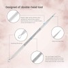 Plstod Blackhead Remover, Pimple Squeezing Tool, Blackhead Remover Set, for