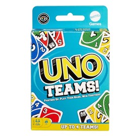 UNO Juego de Cartas Teams para niños de 7 años en adelante