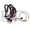 Atyhao Headlight Relay, H4 Relay Wire Harness, Headlamp Relay Wire