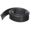 CRL Black Half-Round"T" Type Shower Door Bottom Seal and Sweep