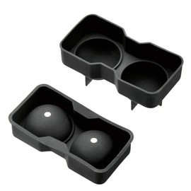 Shimomura Kougyou KIB-625 Kitchen Bar Ice Ball, Black