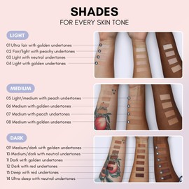 Clover Camo Cover Face & Under Eye Concealer Cruelty-Free & Vegan Natural Makeup