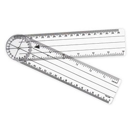 Rehabilitation Advantage Plastic Spinal Goniometer 360 Degree ISOM