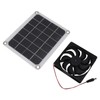 10W Solar Panel Exhaust Fan Waterproof Solar Powered Attic Ventilator