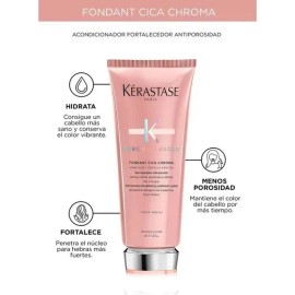 Acondicionador Kérastase Chroma Absolu Fondant Cica Chroma Color Care, 200 ml