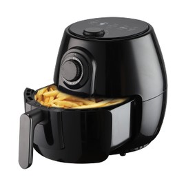 National NA-3002AF 4.0 L Mechanical Air Fryer, 5 Preset Cooking Functions, Rapid 360° Air Circulation, 4.0L Non-Stick Pot, 85% Less Oil, Preheat, Keep Warm, Easy Dialer Control, Dishwasher Safe