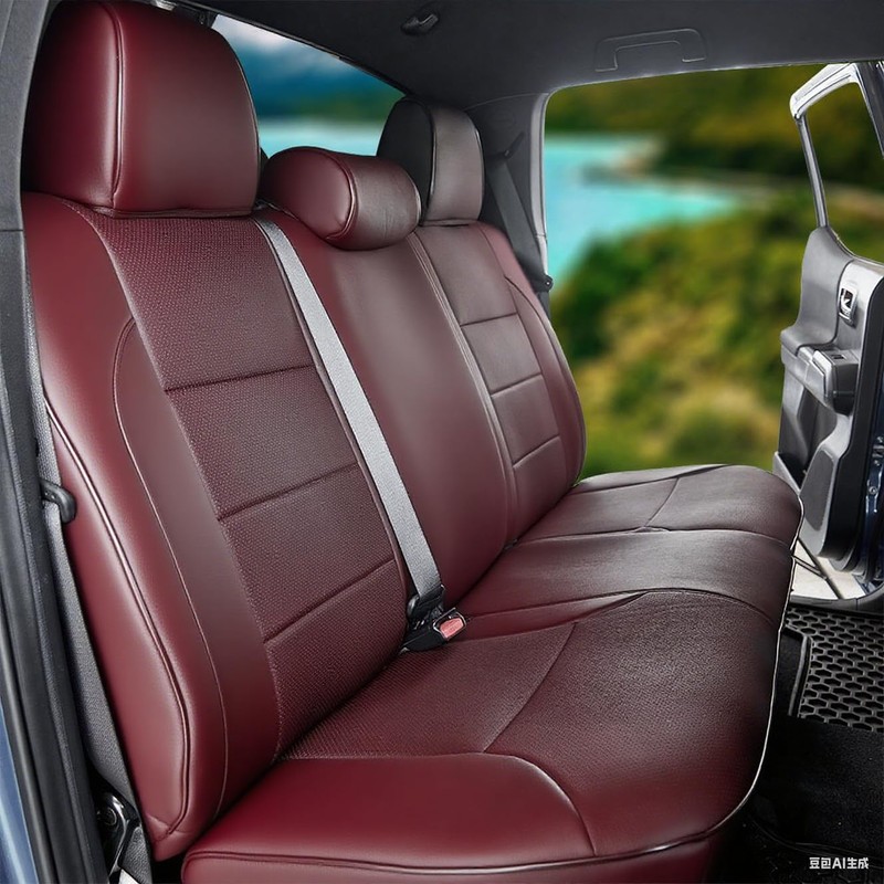Leather Seat Covers Custom Fit for Tacoma Gen 3rd (2016-2023)
