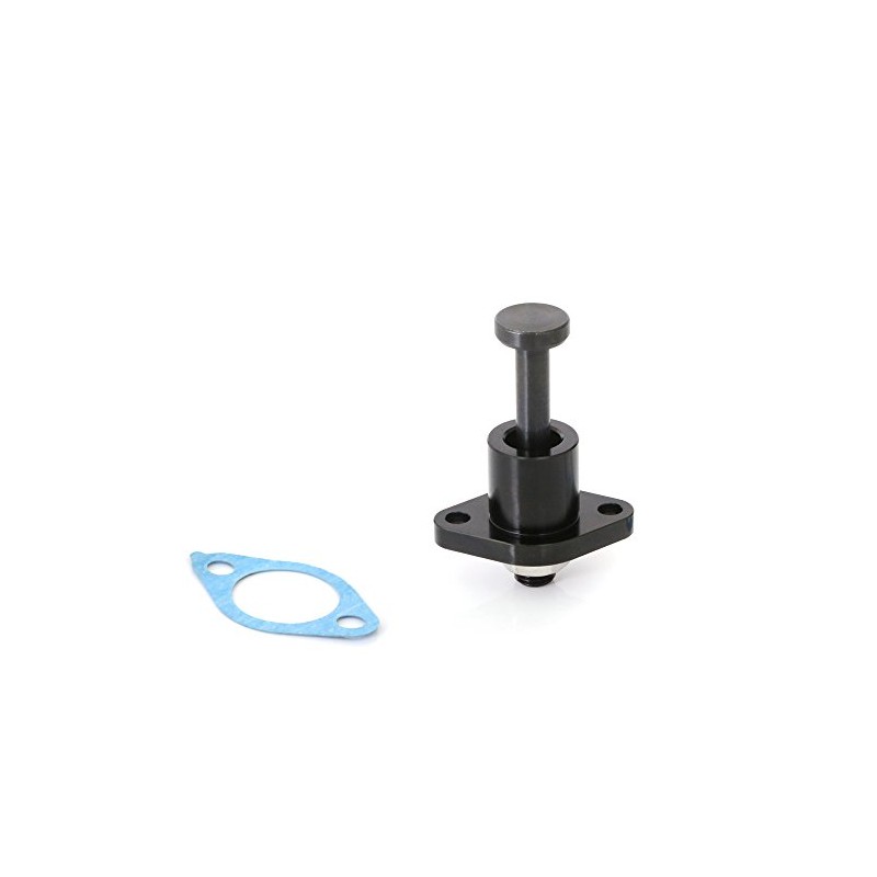 MC MOTOPARTS Black CNC Manual Cam Chain Tensioner Compatible with