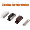 12 Pack Magnetic Door Latches, Heavy Duty Small Latch for