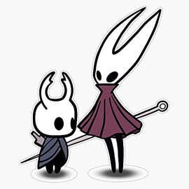 MAGNET Hollow Knight Magnet Bumper Sticker Car Magnet Flexible Reuseable Magnetic Vinyl 5"