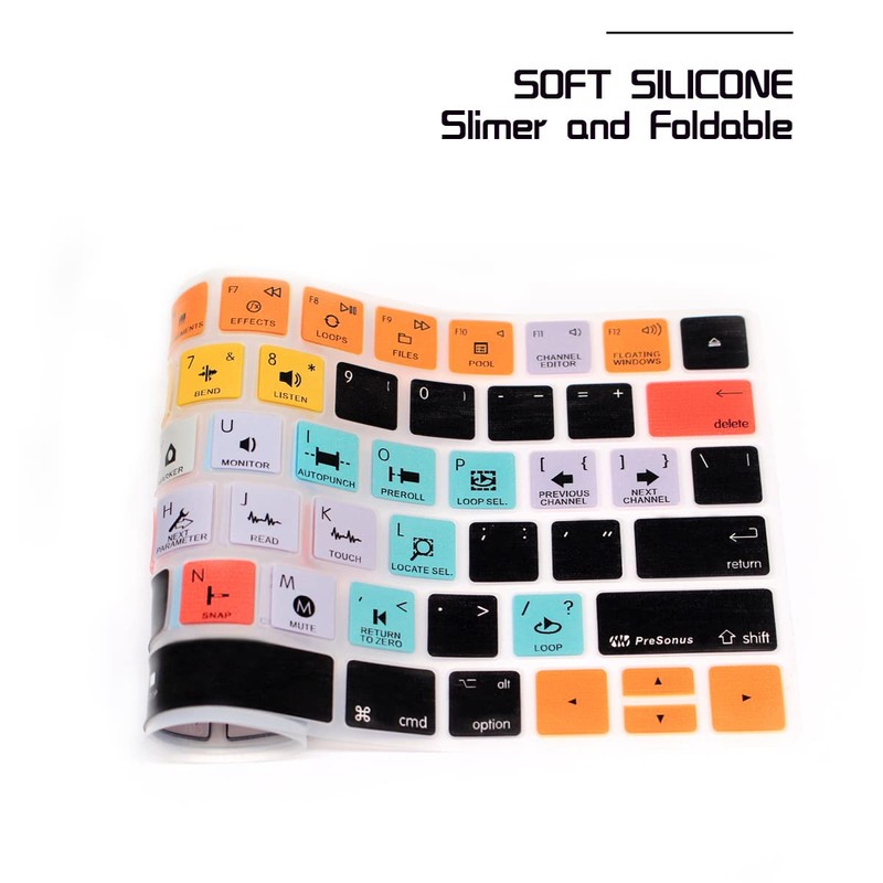 HRH Studio One Functional Shortcut Hotkey Keyboard Cover Silicone Skin