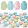 24pcs Speckled Easter Eggs, Vase Bowl Filler Ornaments Pastel Plastic