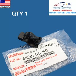 Toyota GENUINE OEM TOYOTA 2007-2021 TUNDRA FRONT WINDSHIELD WASHER NOZZLE 85381-0C040