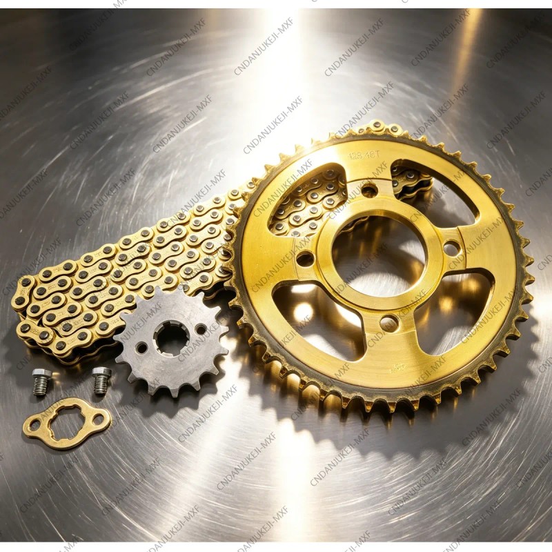 Kit Arrastre Sprocket Para Dm250 Dm250x Dm200 Sport Dm 200