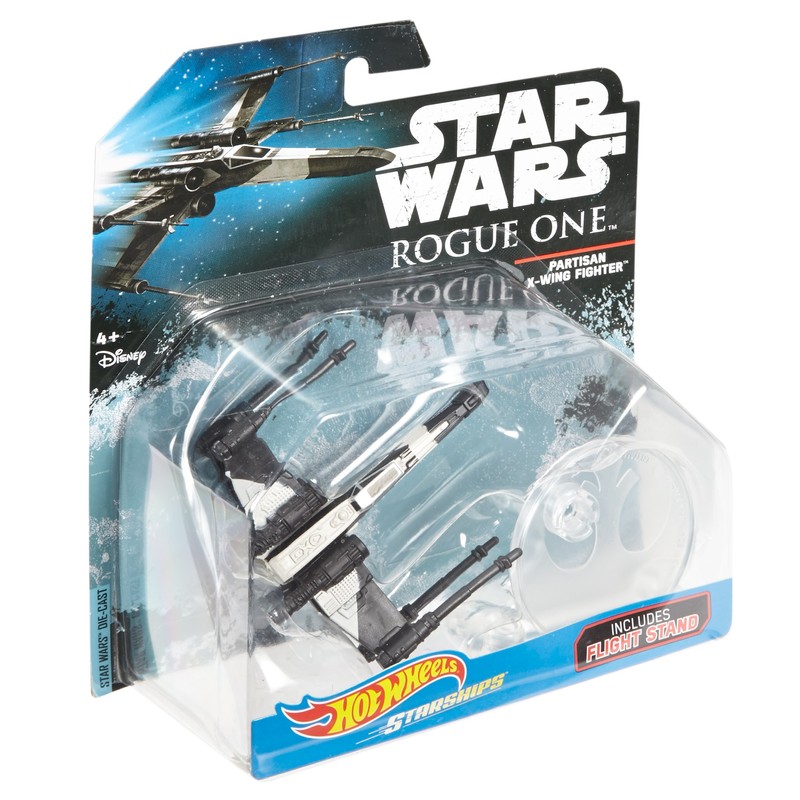 Hot Wheels Nave Espacial X-Wing Black/White