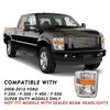 TUSDAR Headlight Assembly Set for 08 09 10 Ford F-250