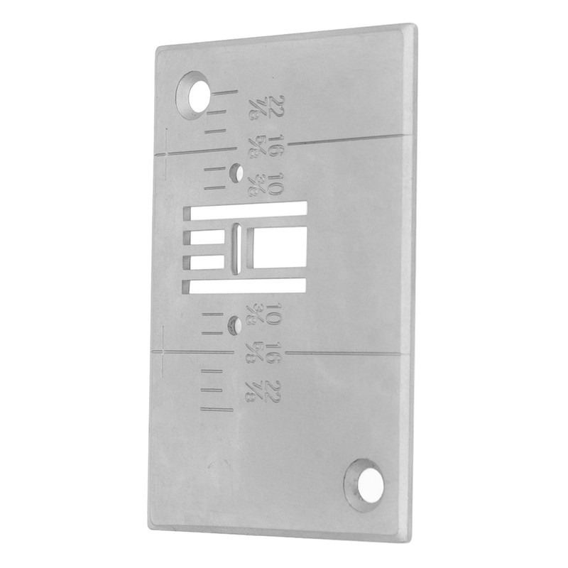 Straight Stitch Needle Plate Professional Replacement Steel Fine Machined Needle
