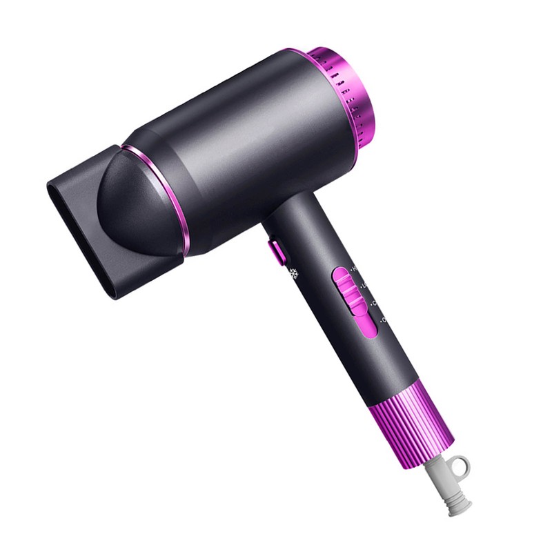 Hair Dryer Fast Drying Powerful Frizz Smoothing Professional Portable Adjustable