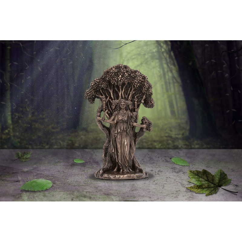 Nemesis Now Triple Moon Goddess Hecate, Bronze, 18.5cm