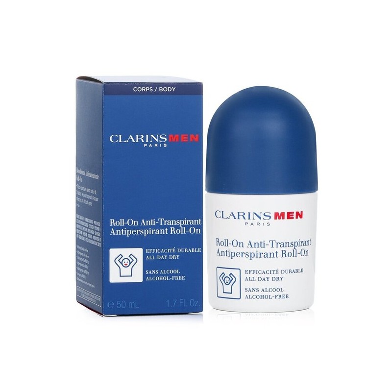 Clarins Clarins Men Antiperspirant Roll-on 50ml/1.7oz / 클라랑스 클라랑스 맨