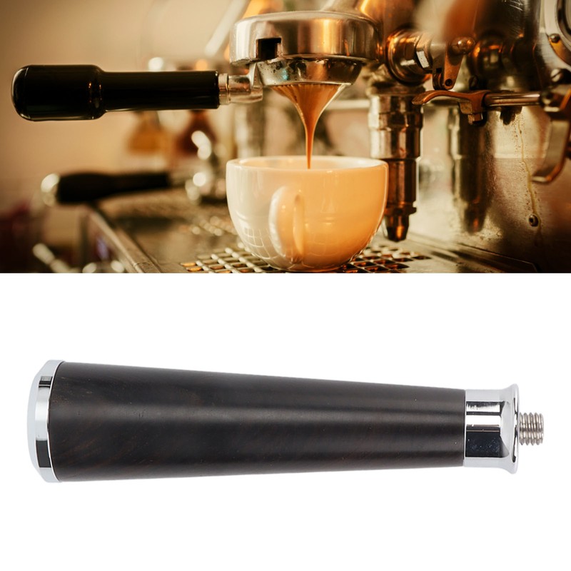 Coffee Portafilter Handle M10 Round Bottom Ebony Coffee Machine Replacement