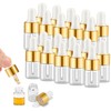 Dyrfolm 100 Pcs Sample Dropper Bottles, 2 ml Mini Glass