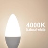 hansang LED E12 Chandelier Light Bulbs, Type B Light Bulbs
