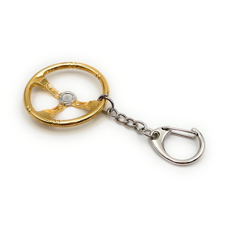 H-Customs Key Ring Parent 30, steering wheel gold, Unit size