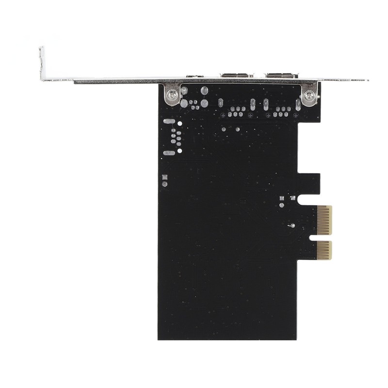 PCIE 1X to 3 Port 1394A Firewire Riser Card Dual